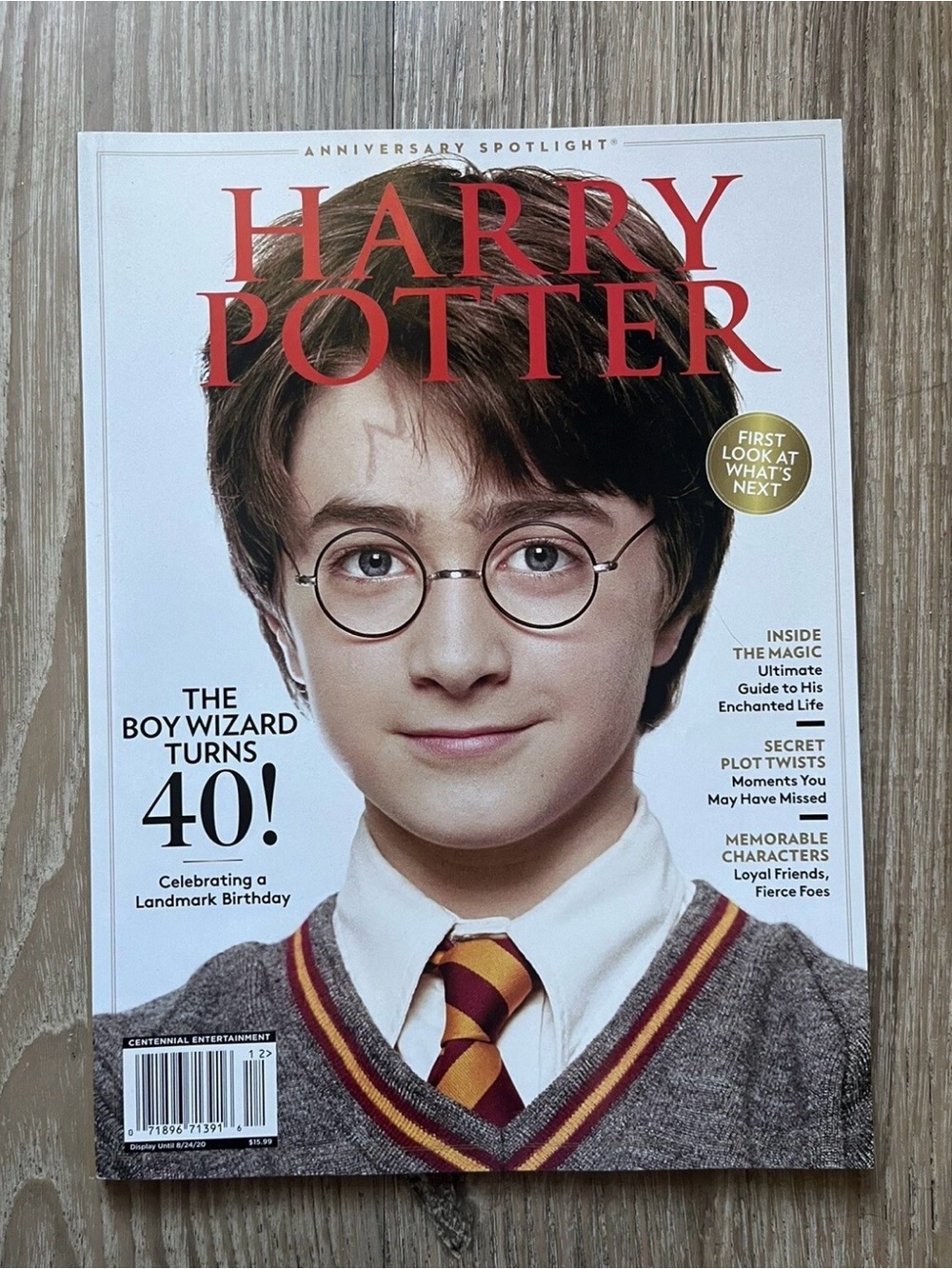 Harry Potter Anniversary Spotlight Magazine 2020